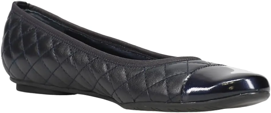 VANELi Womens Serene Quilted Slip On Ballet Flats Casual - Yellow