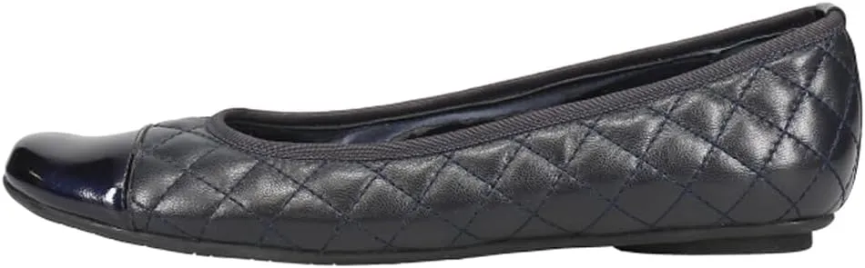VANELi Womens Serene Quilted Slip On Ballet Flats Casual - Yellow