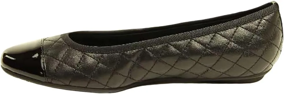 VANELi Womens Serene Quilted Slip On Ballet Flats Casual - Yellow