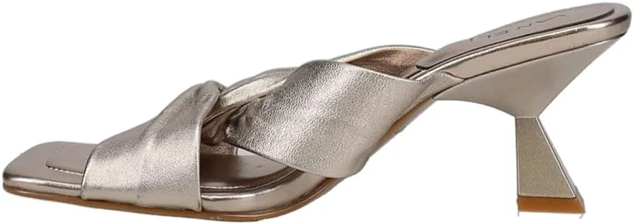 VANELi Womens Taber Kitten Dress Sandals Mid Heel 2-3" - Black