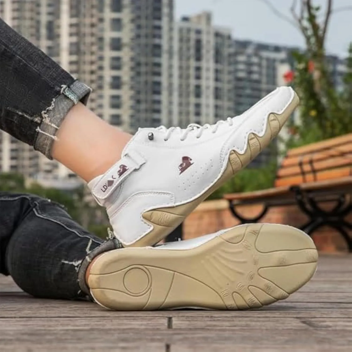 Vogany Shoes Orthopedic Sneakers for Men and Women,Waterproof and Breathable Unisex Outdoor Arch Support Hiking and Walking Shoes