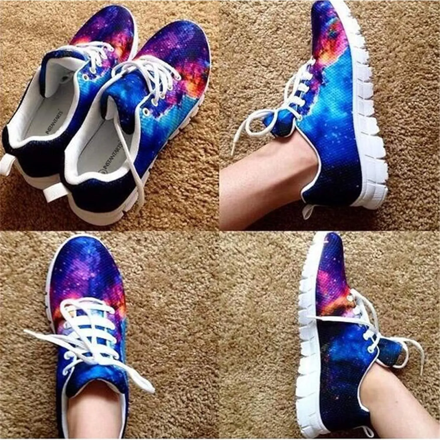 Wanyint Custom Tennis Sneakers Footwear Running Travel Shoes for Men Women