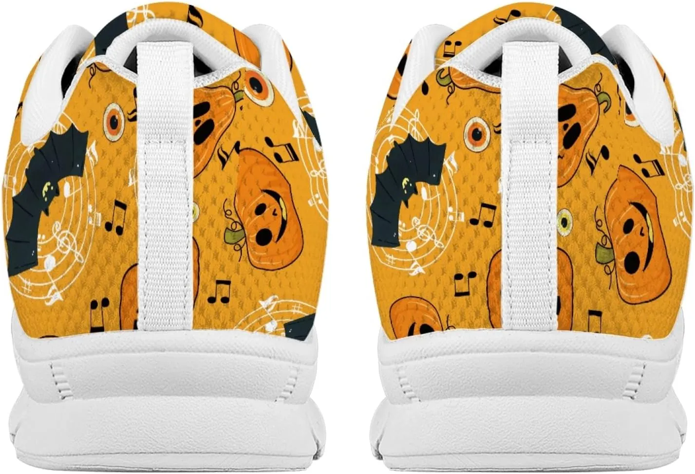 Wanyint Rainbow Stripes Print Women Tennis Sneakers Lace-up Walking Training Shoes Non Slip Sports Footwear