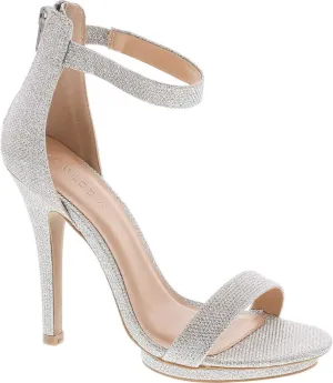 Wild Diva Womens Open Toe Ankle Strap High Stiletto Heel Platform Pump Sandal