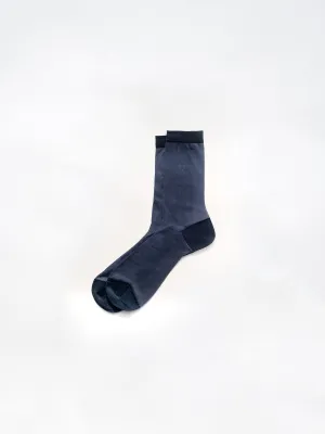 Women | Maria La Rosa Solid Short Socks | Cornflower x Blue