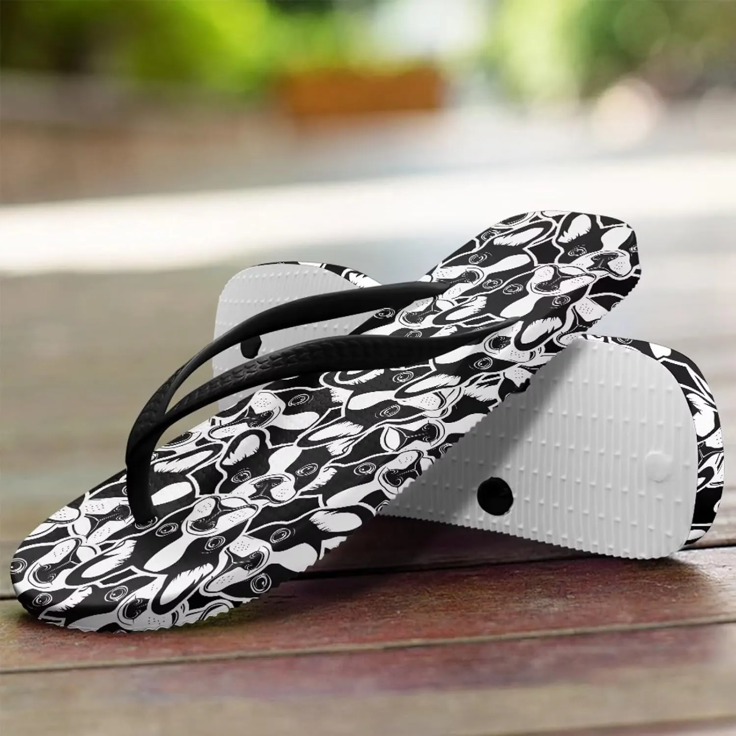 Women's Beach Pool Flip Flops Waterproof Walking Thong Sandals Slippers Summer Outdoor Indoor Shoes