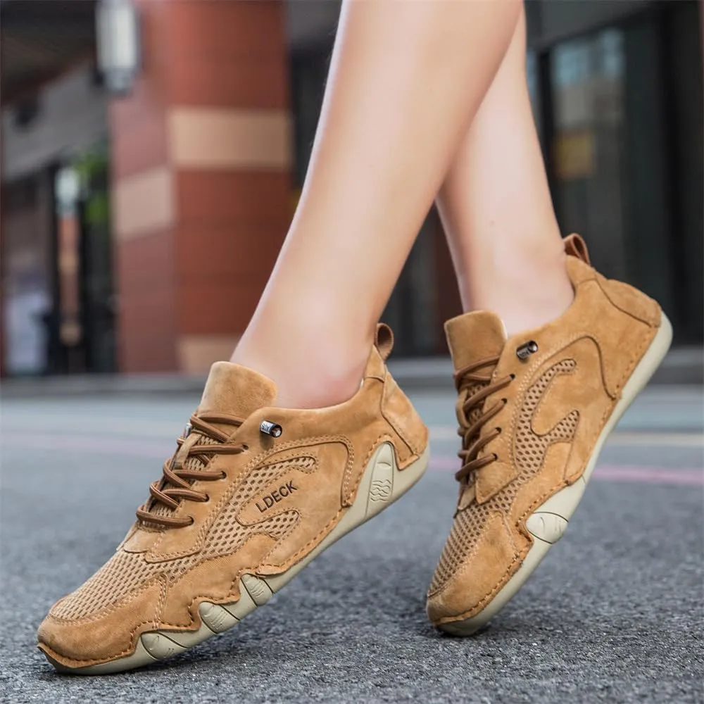 Women's Breathable Mesh Fashion Sneaker Outdoor Lightweight Soft Flat Walking Shoes Ladies Casual Shoes