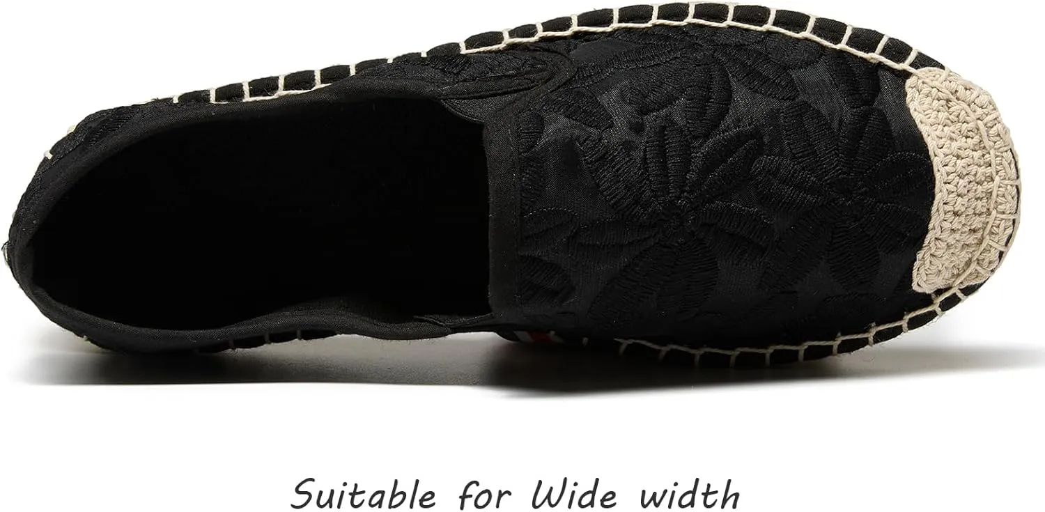 Womens Extra Wide Width Flats Shoes White Flats Dress Flats Comfortable Casual Loafer Shoes