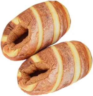 Women's Fall Slippers Warm Indoor Cotton House Shoes Anti-skid Bread Slipper for Women
