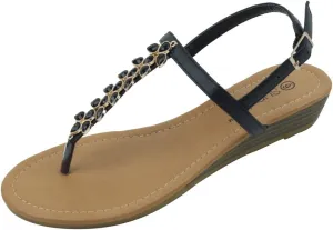 Womens Fashion Gladiator Sandals Flats Thongs