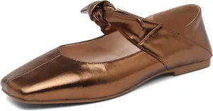 Women’s Flats Square Toe Bow Mary Jane Ballet Flats Fashion Wedding Party Shoes
