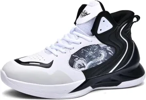 Womens High Top Chinese Stylish Basketball Shoes Comfortable Lace Up Athletic Sports Running Sneakers Non-Slip Soft Tennis Walking Shoes