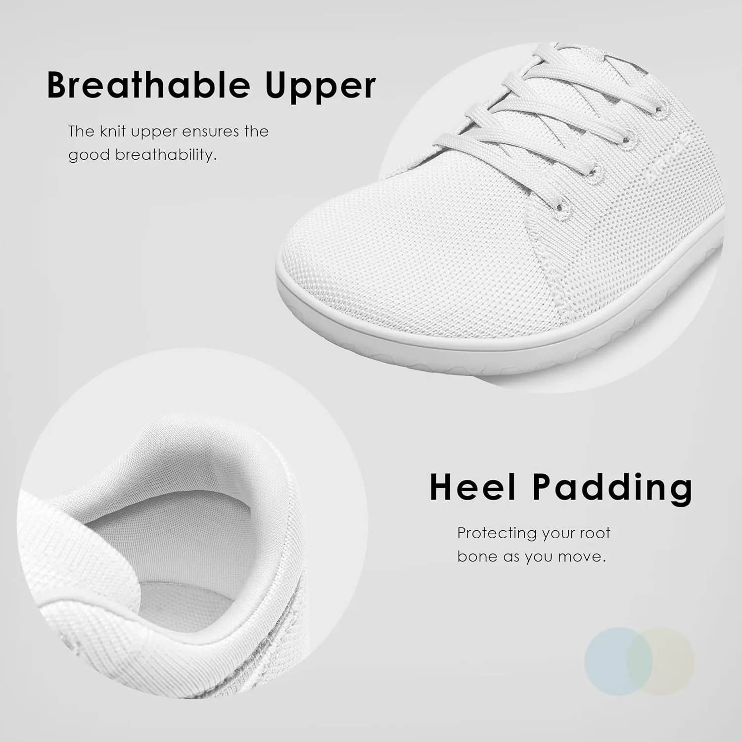 Womens Minimalist Barefoot Shoes Zero Drop Wide Toe Box Shoes Lightweight Casual Fashion Sneakers for Women
