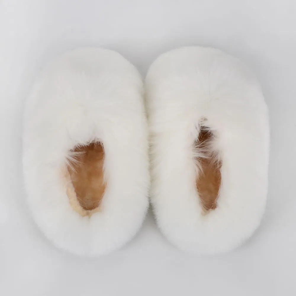 ZSGYCHCY Women's Winter Faux Fur Slides House Slippers Fluffy Sandals Furry Slide Indoor Outdoor