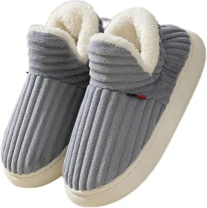Zureto Pluffl Cloud Slipper Booties, Pluffl Cozy Stylish Slipper, Unisex Winter Cozy Fashion Slippers Casual Home Shoes