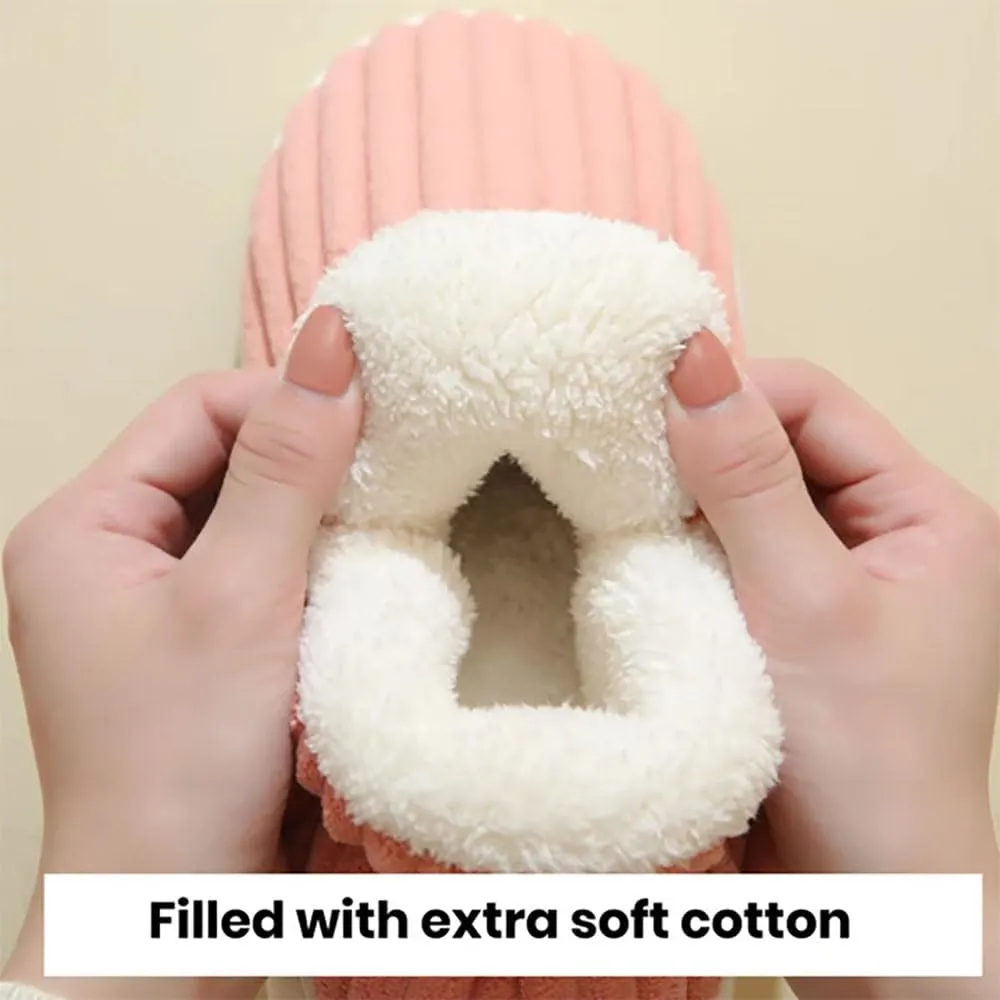 Zureto Pluffl Cloud Slipper Booties, Pluffl Cozy Stylish Slipper, Unisex Winter Cozy Fashion Slippers Casual Home Shoes